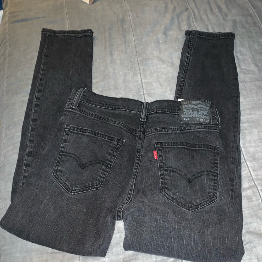 Levi’s 508 Dark Grey Denim Jeans
